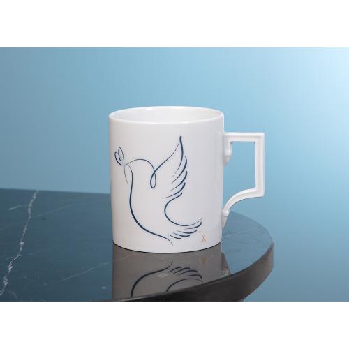 マグ　ピース（鳩／ブルー）