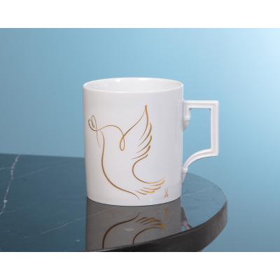 MEISSEN マイセン ORIENTAL 捻じれ HEARTマグカップ 2個