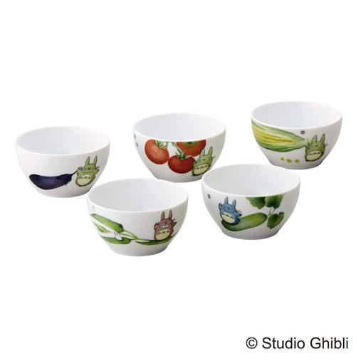 となりのトトロ 11cmボウルセット(5個 絵変り)