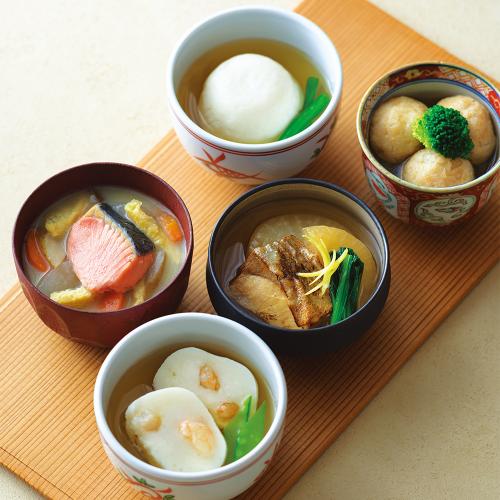 〈大阪・美々卯〉だし薫る ひとわん5種