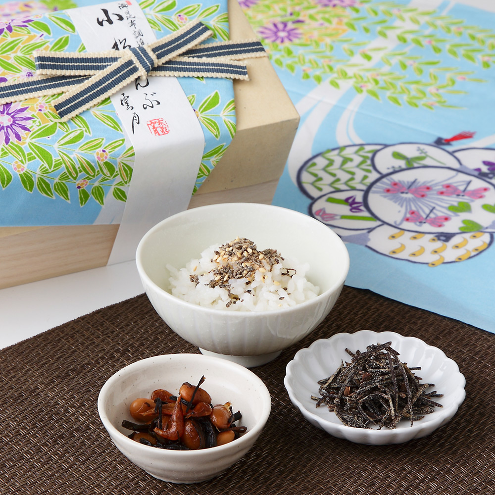 高島屋限定 小松こんぶ 御所ふりかけ 豊穣豆こんぶ3種詰合せ 永楽屋 舞妓さん花簪 はなかんざし 手ぬぐい仕様 商品詳細 高島屋 オンラインストア