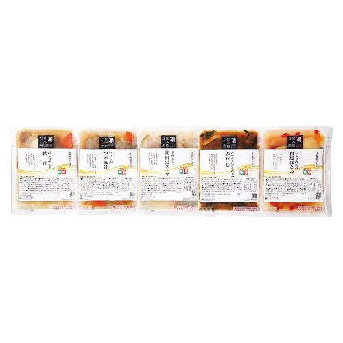 〈にんべん〉本枯鰹節だし薫る 5種のだし椀詰合せ