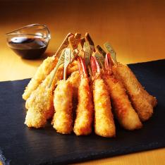 〈串鮮〉レンジで簡単！串かつ9種27本セット