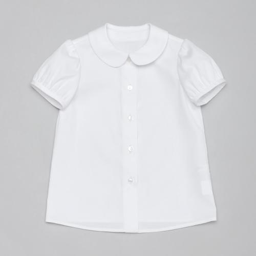 ＜Legato＞面接女児半袖ピケブラウス 90→130cm