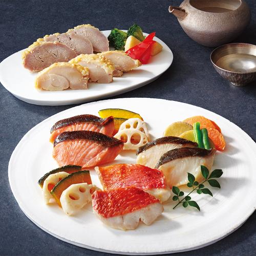 〈富惣〉レンジで簡単！海と山の幸西京焼詰合せ