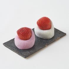 【店頭受取／横浜店】＜幸福堂＞苺大福（つぶあん・こしあん）2個入【2月20日(金)午後4時30分以降】