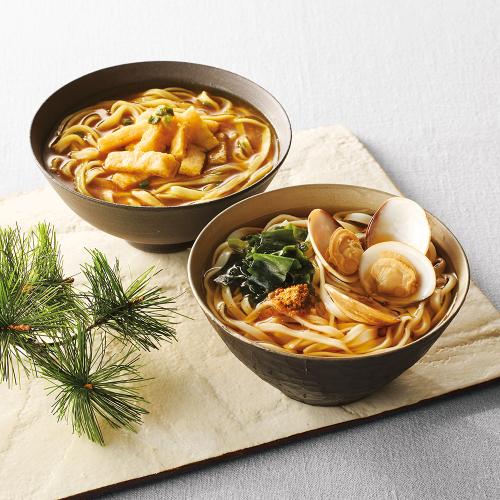お湯をかけるだけで出来る稲庭うどん