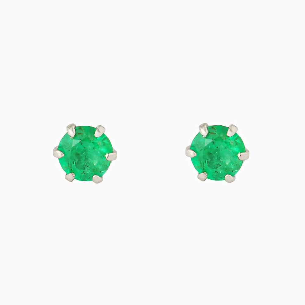 Ptエメラルドピアス