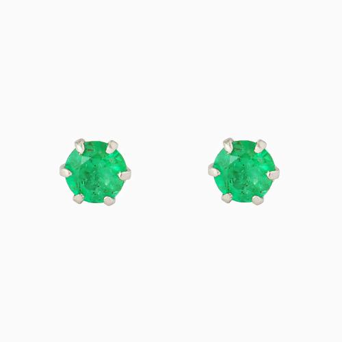 Ptエメラルドピアス