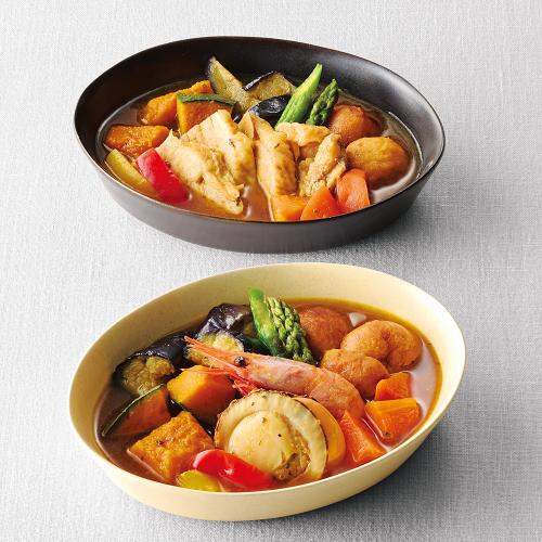 〈札幌バルナバフーズ〉具だくさんスープカレー