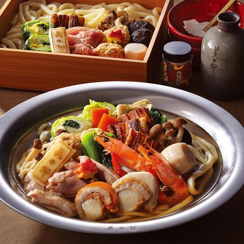 〈大阪・美々卯〉うどんすき