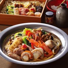 〈大阪・美々卯〉うどんすき