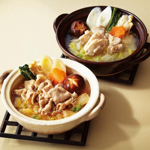 〈Kouji&ko〉麹仕立て2種の個食鍋セット