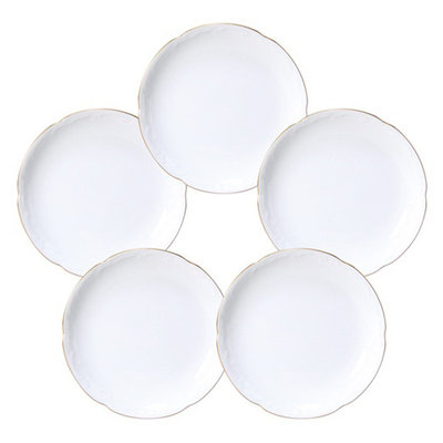 大倉陶園　小花散らし　銘々皿　4枚セット 大倉陶園 小花散らし 銘々皿 4枚セット