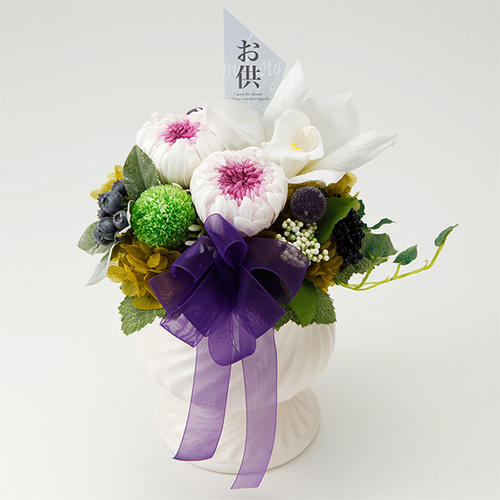 お供えプリザーブドフラワー「想い」