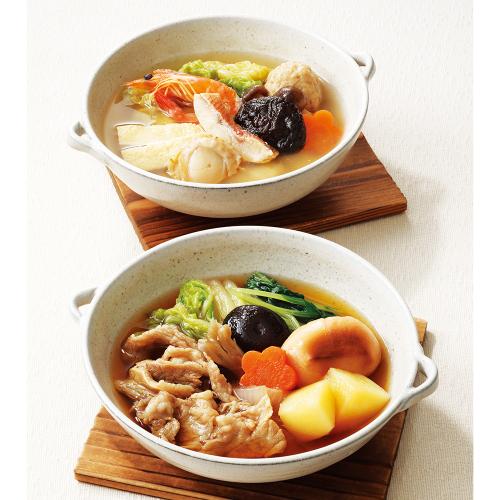 〈京・料亭 わらびの里〉料亭の彩り個鍋