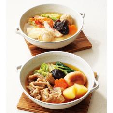 〈京・料亭 わらびの里〉料亭の彩り個鍋