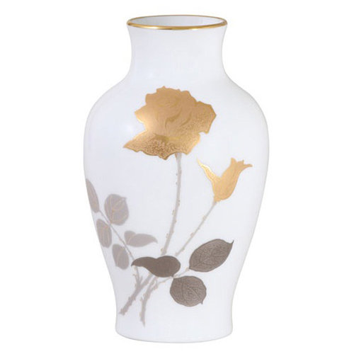 金蝕バラ 花生 19cm