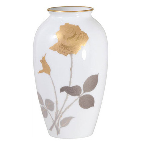 金蝕バラ 花生 23cm