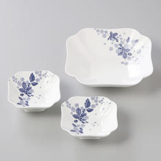 ストロベリーブルームインディゴ　スクエアボール＆スモールボールペア