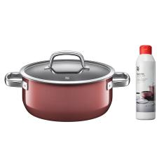 フュージョンテック ミネラル ローキャセロール24cmRQ+クリーナー・レシピ本セット