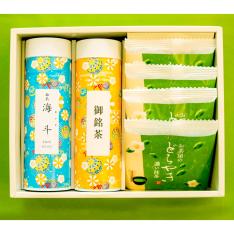 【名入れ】静岡茶とお茶屋のどら焼きの詰合せ