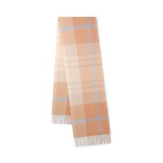 スモール チェック メリノウール マフラー