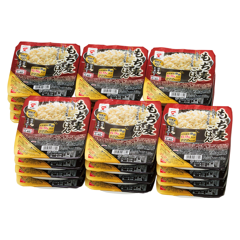 ＜たいまつ食品＞もち麦ごはん
