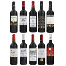 フランス・ボルドー金賞赤ワイン10本セット
