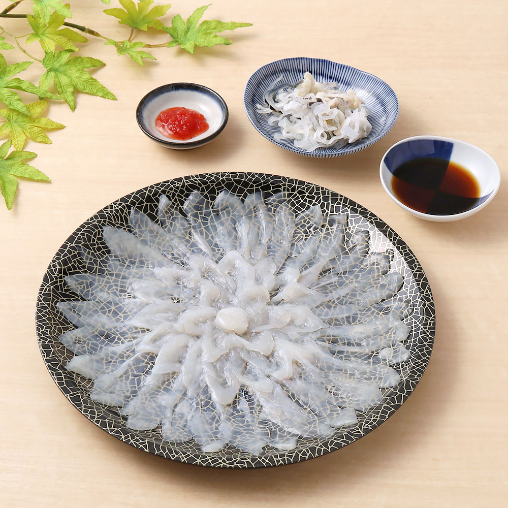 【父の日】真ふぐ刺身・とらふぐ皮刺セット