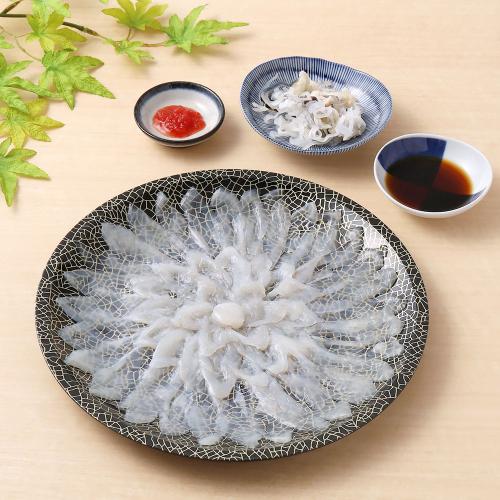 【父の日】真ふぐ刺身・とらふぐ皮刺セット