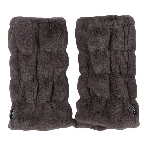 ボアッパ レッグウォーマー ブラウン