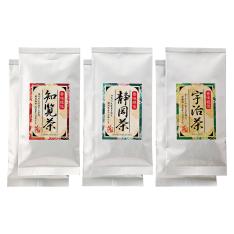 ＜愛国製茶＞知覧・静岡・宇治　煎茶詰合せ