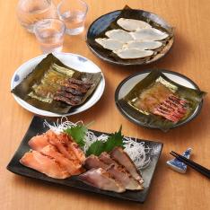 【父の日】潮屋のたたきと炙り昆布〆詰合せ