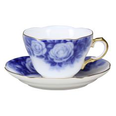 庚申薔薇　ティー・コーヒーカップ＆ソーサー