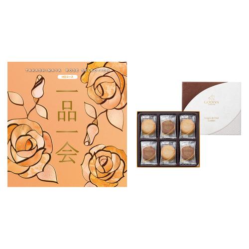 一品一会HOコース＋ラングドシャクッキーアソートメント 18枚入