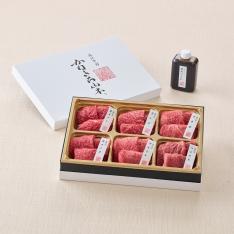 【母の日】近江牛赤身・焼肉6種盛り合わせ（母の日カード付）