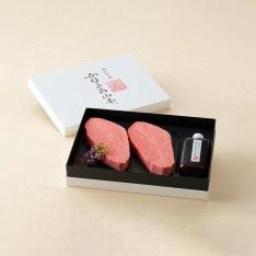 【母の日】近江牛みすじステーキ2枚（母の日カード付）