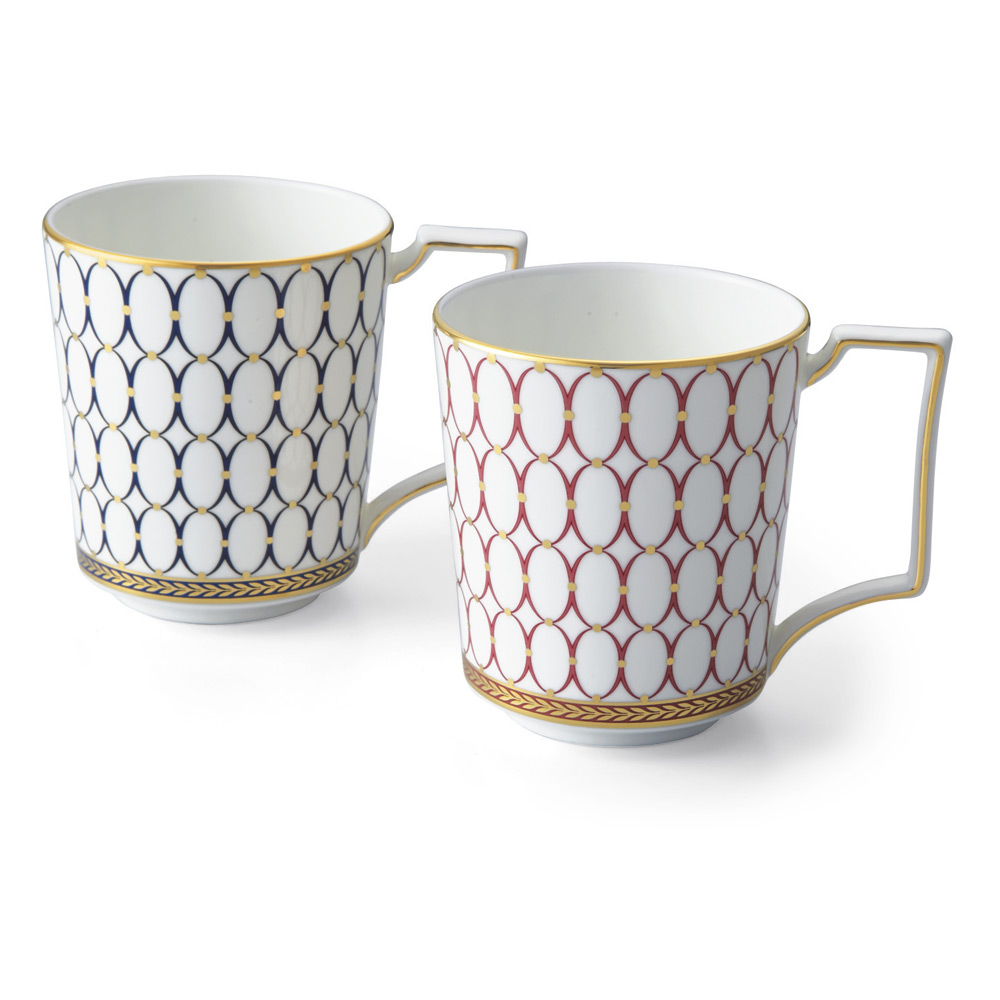 WEDGWOOD ルネッサンスゴールド マグ ペア