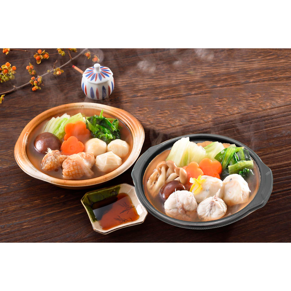 【母の日】レンジで簡単　個食鍋2種セット（母の日カード付）