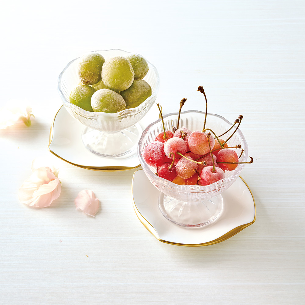 【母の日】山形県産 冷凍さくらんぼ（佐藤錦）＆冷凍シャインマスカット