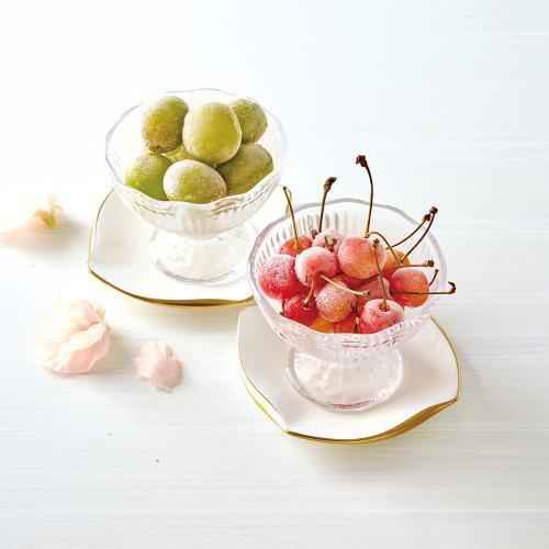 【母の日】山形県産 冷凍さくらんぼ（佐藤錦）＆冷凍シャインマスカット