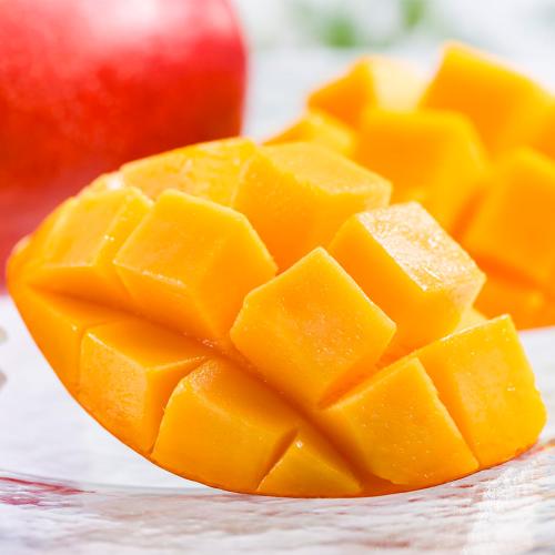 【母の日】宮崎マンゴー2L×2玉ギフト（造花カーネーション＆レター付）