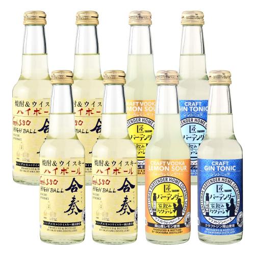 合奏ハイボール&匠バーテンダー 8本セット