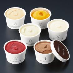 〈ピエール　マルコリーニ〉グラス＆ソルベ6個入り