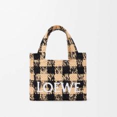 ロエベフォント トート ミニ（ラフィア）