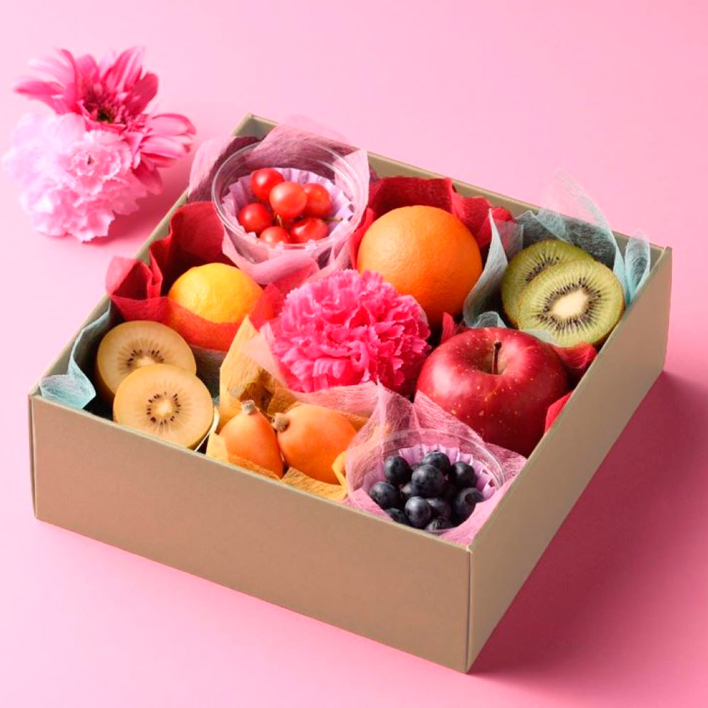 【母の日】果物詰合せ9マス（母の日BOX）