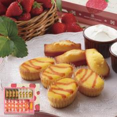 スマイルフォー東北 - フロム芦屋 ケーク･フロマージュ･アソート＜フレーズ＞ 14個入