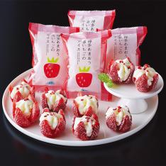 博多あまおう　花いちごのアイス