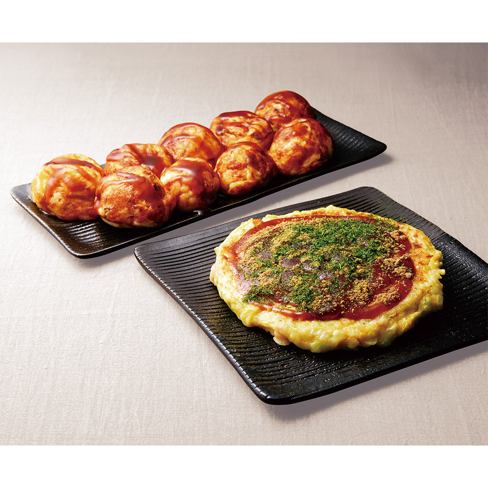 たこ八のたこ焼き・お好み焼きセット